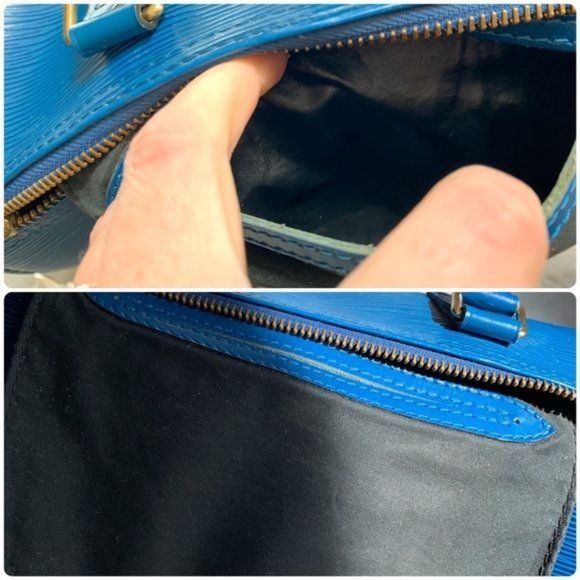 Louis Vuitton Speedy 25 Toledo Blue Epi - Picture 6 of 17